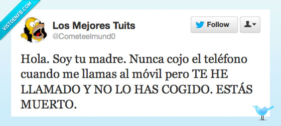 telefono,llama,madre,cogido,coger,muerto