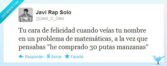 Problema,30,manzanas,matemáticas,cara,felicidad,nombre