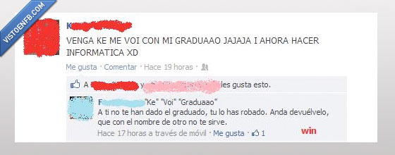 informática,devolver,horror,ortografía,faltas,robar,Graduado