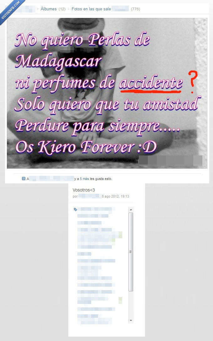 chonis,accidente,condón roto,perfumes,occidente