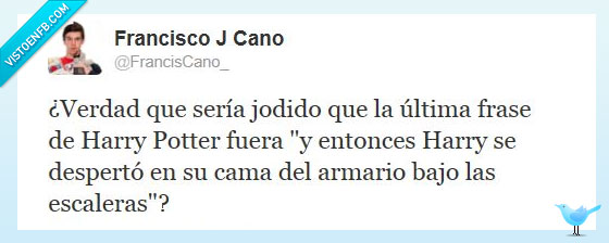 Harry Potter,Harry,Potter,sueño,despertara,armario,escaleras