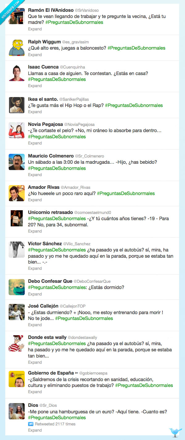 pregunta,subnormal,euro,hamburguesa,telefono,casa