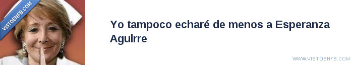 Esperanza,Aguirre,Dimite,dimisión