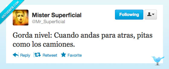 aviso,camion,pita,gorna,nivel,anda,atras