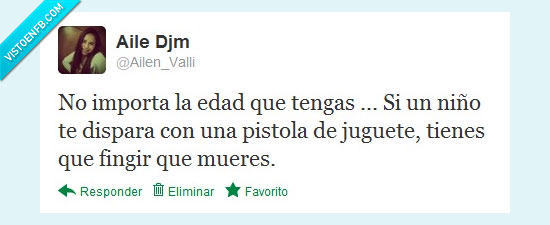 no lo traumes,niño,infantil,morir,no es cierto