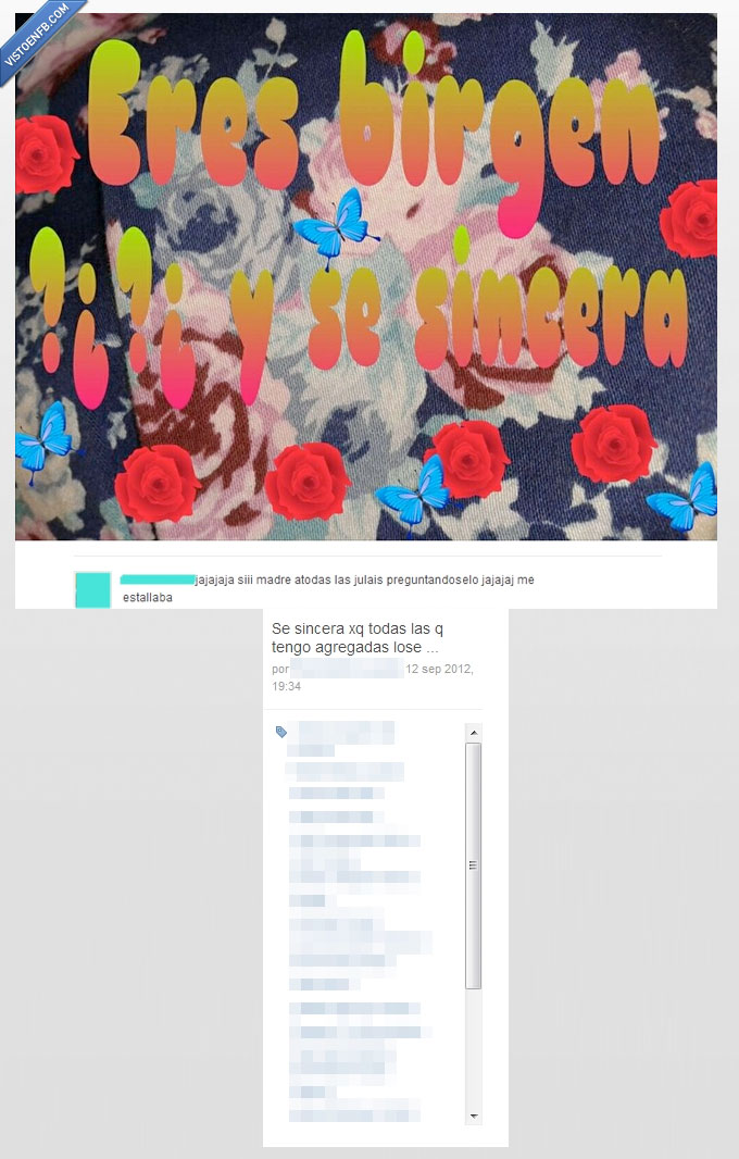 birgen,se sincera,virgen,ortografia,error