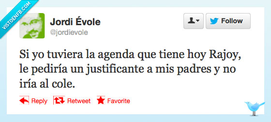 PP,Jordi Évole,Rajoy,agenda,reunion,justificante,padre,cole