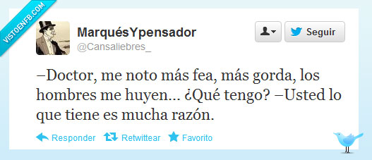 razón,gorda,santo,fea,doctor