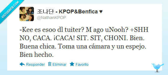 Twitter,chonis,buena chica,humor