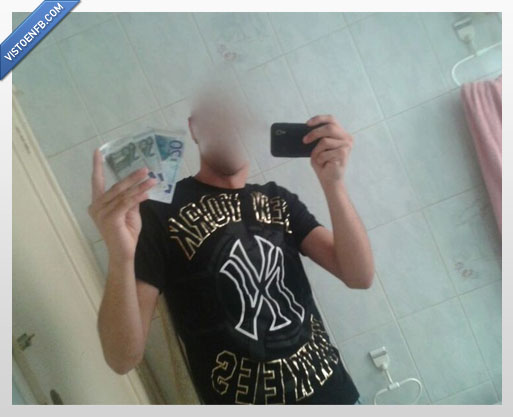 malote,lavabo,baño,billete,euros,dinero