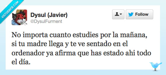 madre,ordenador,dia,estudiar,bronca