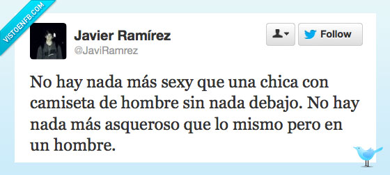 twitter,hombre,mujer,camiseta,asqueroso,ancha,debajo