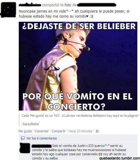 justin,vomitar,vomito,beber,comer,pota,saliva,sin cerebro,bieber,asco