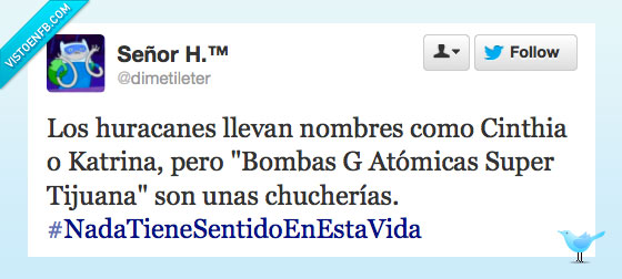 twitter,tijuana,atómicas,bombas,katrina,huracán,nombre,chucherías