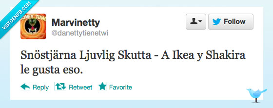 ininteligible,shakira,waka waka es un cojin,ikea