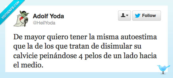 twitter,autoestima,calvos