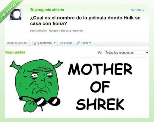 dafuq,genios,estupidez,humana,shrek,hulk,fiona,verde,pelicula