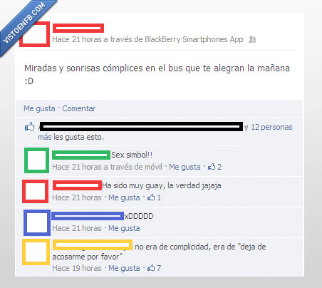 acosador,stalker,miedo,acosar,complicidad,ligar,autobus,complice,sonrisa,mirada