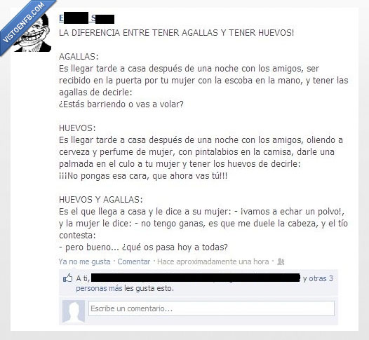 trolldad,lengua,enseñanza,agallas,huevos,cuernos,mujer,novia