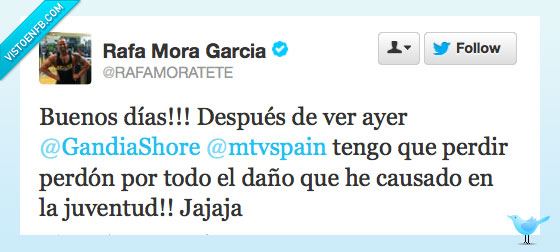 chonis,canis,Twitter,Gandía Shore,Rafa Mora,Gandía