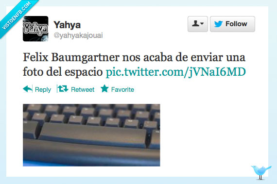 felix baumgartner,foto,espacio,teclado