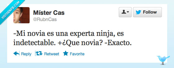 ninja,novia,tweet,inexistente,forever,alone,soltero,indetectable