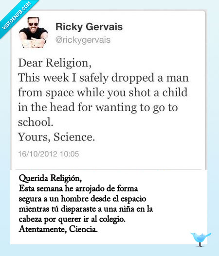 306071 - Dear Religion por @rickygervais