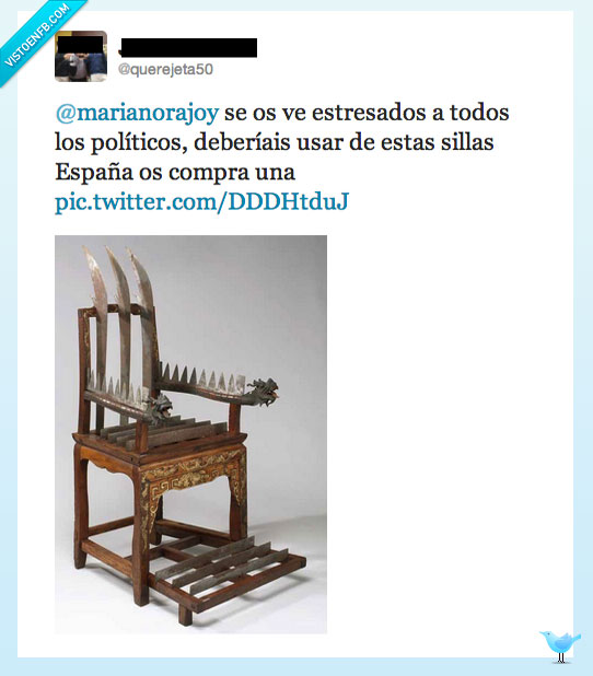 cuchillos,comprar,españa,políticos,silla