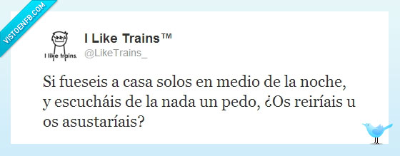 Pedo,Noche,Solos,Asustarse,Reirse