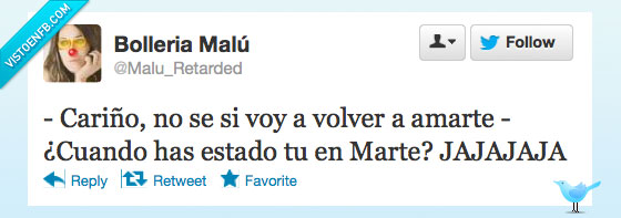 Marte,twitter,malu,amor