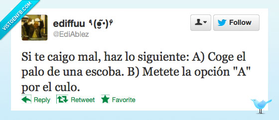 meter,caer,mal,escoba