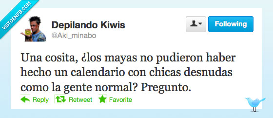 Calendario,Maya,Twitter,Aki_minabo,chicas,desnudas,tias,bolas