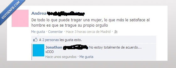 mujer,tragar,orgullo