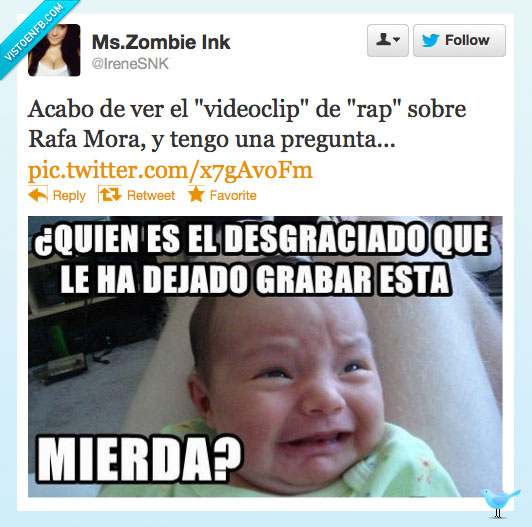 videoclip,telecirco,S18,Rafa mora,MHYV,bebe,absurdo