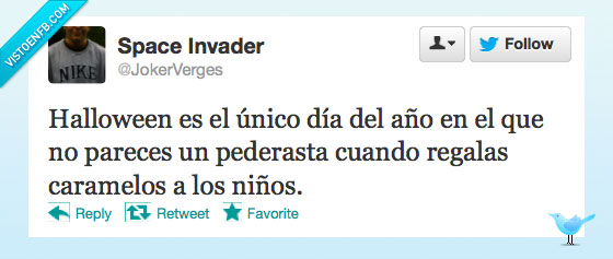 twitter,niños,caramelos,halloween