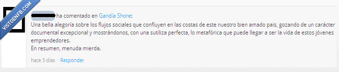 gandia,shore,seriesly,resumen