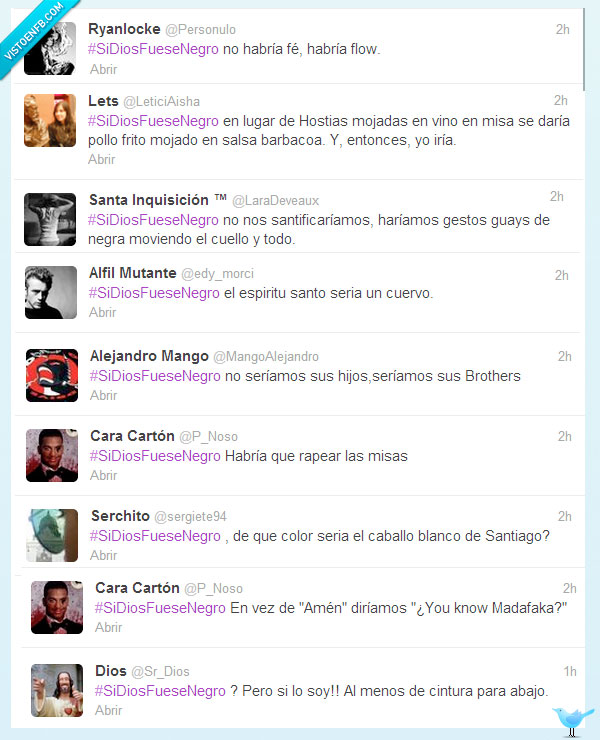 religion,negro,racista,humor,dios