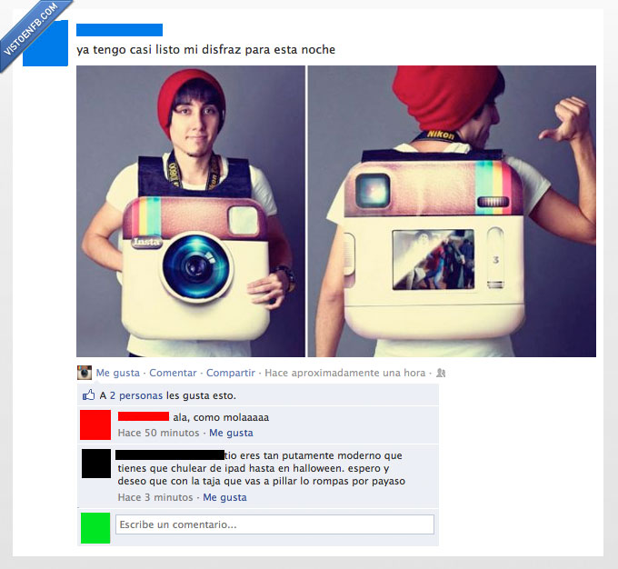 foto,instagram,halloween,noche,disfrazm ipad,romper,payaso