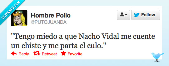miedo,nacho,vidal,chiste,parta