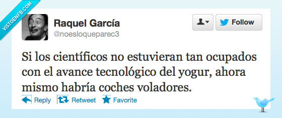 yogur,científicos,coches voladores,estudiar