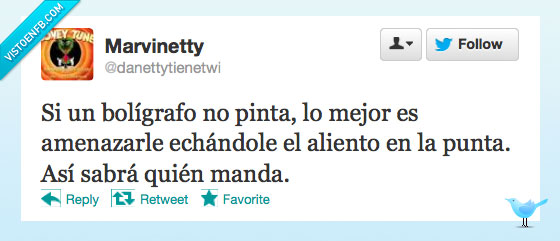 boligrafo,a quien no le ha pasado?,en realidad es una indirecta para no escribir y hacer el vago,aliento maloliente
