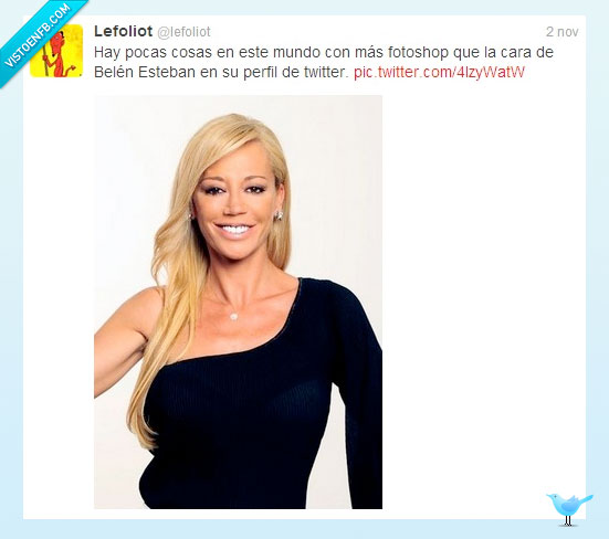 Photoshop,Belén Esteban,Fea,Retoques