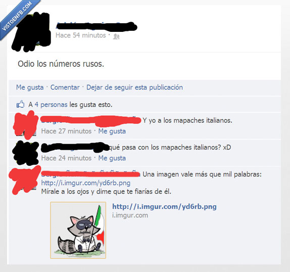 numero,ruso,mapache,italiano,dibujo