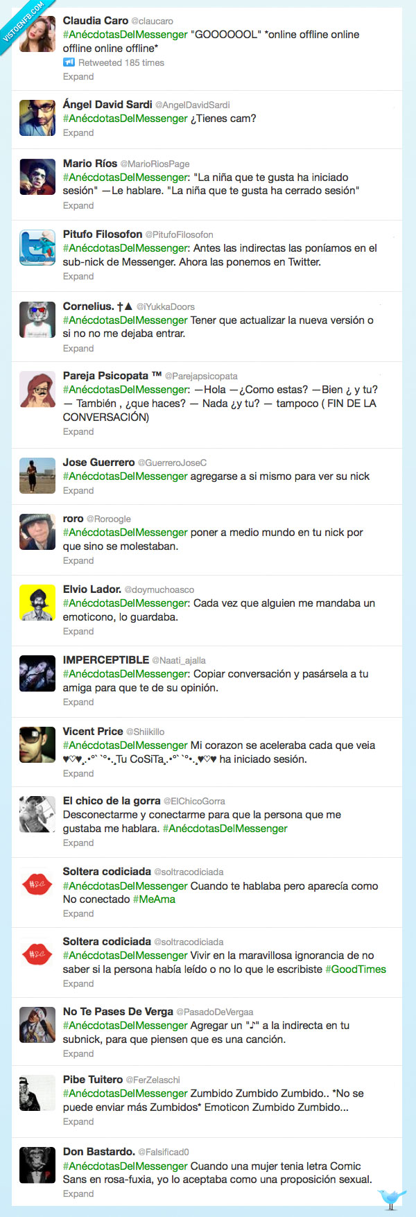 conversacion,conecta. offline,anecdota,messenger,zumbido,amiga,emoticono