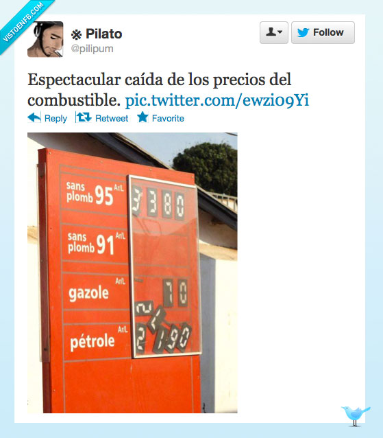310850 - Espectacular caida de los precios del combustible por @pilipum