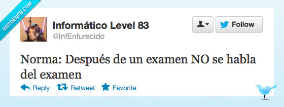 para los que os gusta leer las etiquetas,friki,informático,examen,NO!!!