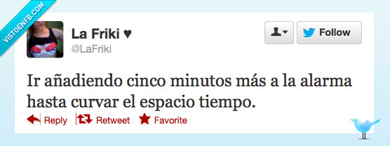 madrugar,dormir,minutos,cinco,aplazar,alarma,despertador,tiempo,espacio