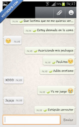 whatsapp,corrector