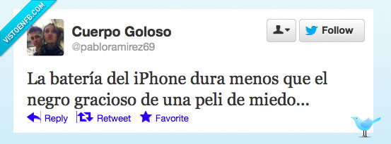 miedo,peli,negro,bateria,iPhone,twitter