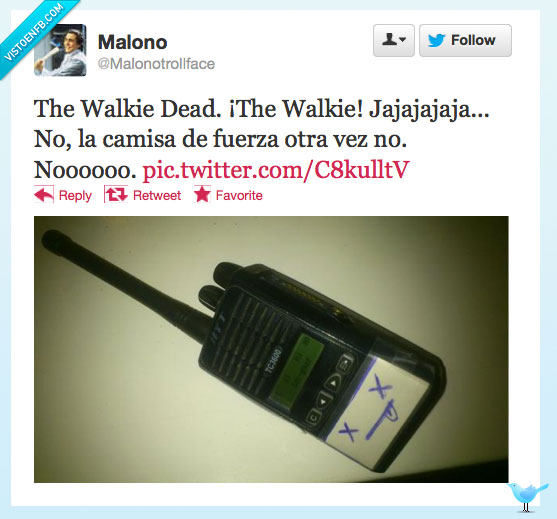 Twitter,Walkie,TWD,Drojas,the walking dead,walkie talkie